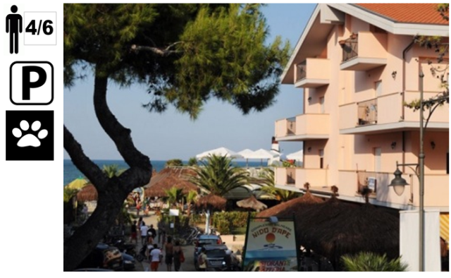 Ferienwohnungen in Italien an der Adria direkt am Strand und Meer