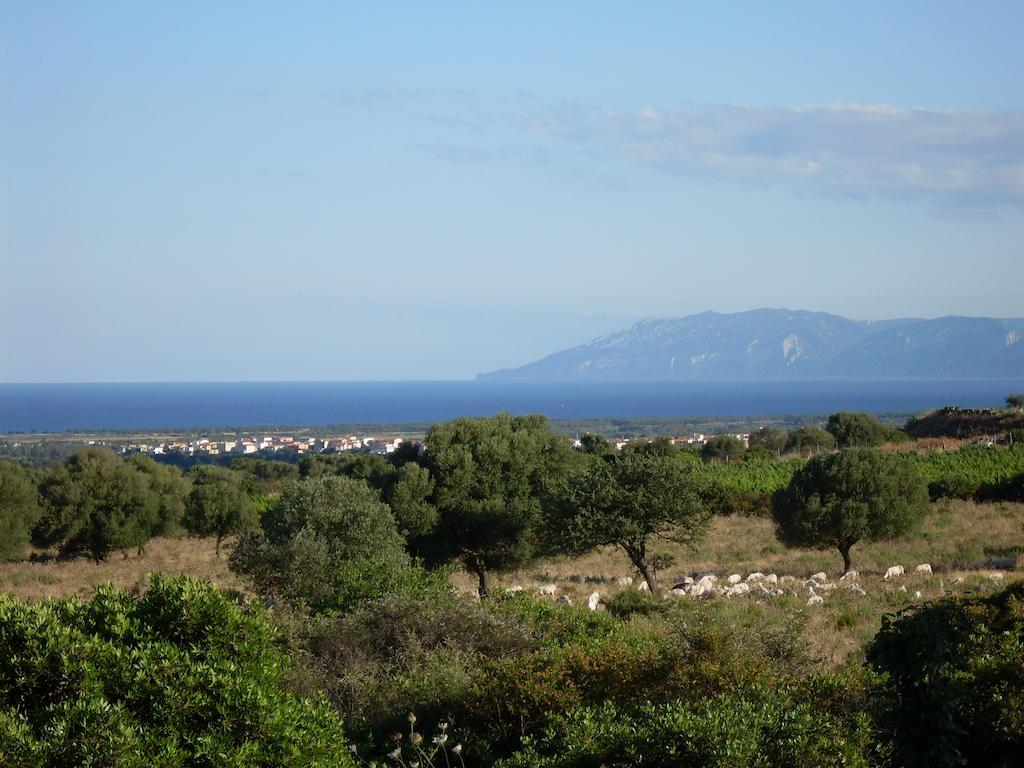 Agriturismo Su Birde mit Meerblick