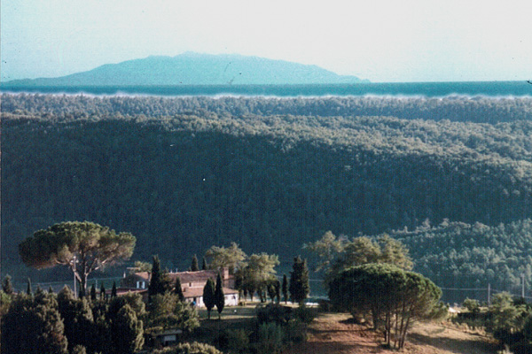 Der Agriturismo Le Serre in der Toskana