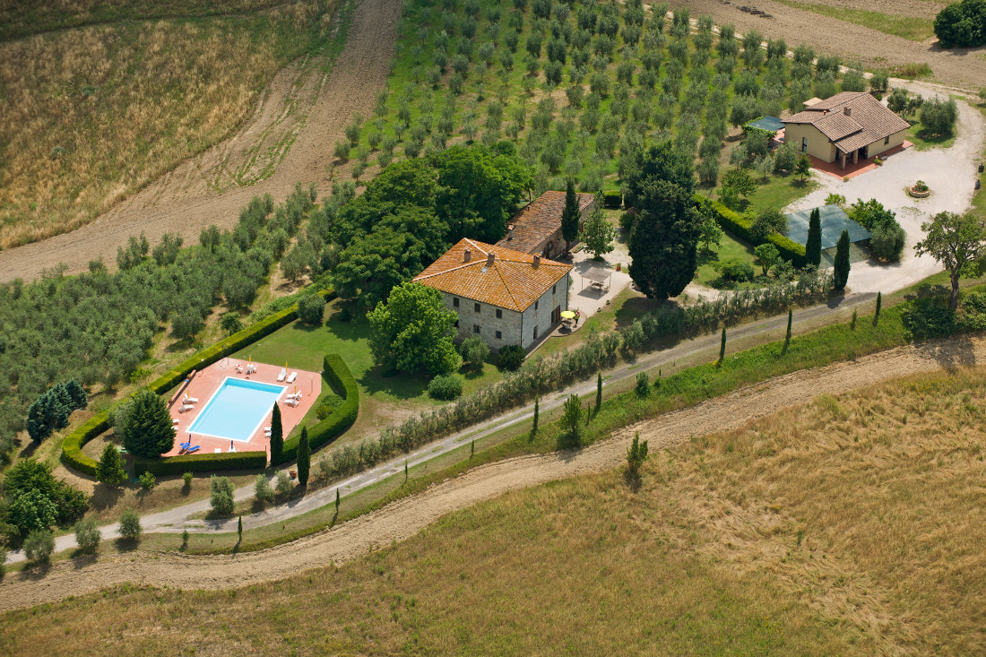 Ca. 5 km nach San Giovanni D'Asso